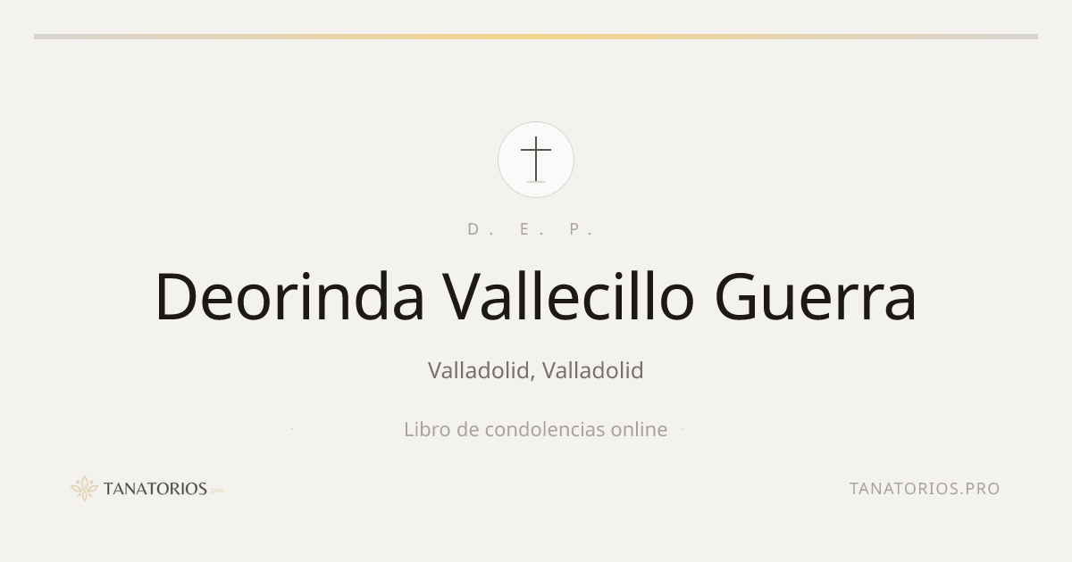 Memorial de Deorinda Vallecillo Guerra
