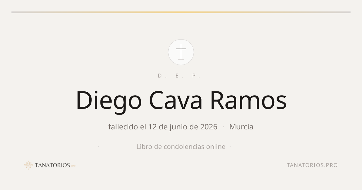 Memorial de Diego Cava Ramos