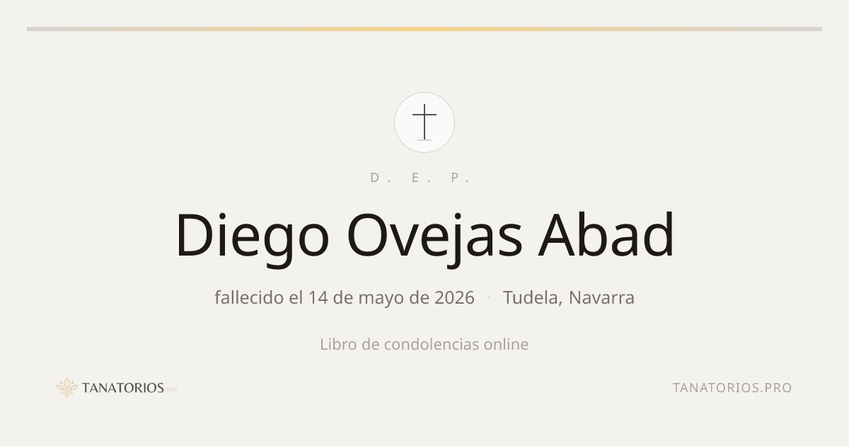 Memorial de Diego Ovejas Abad