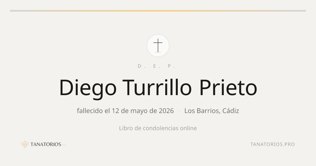 Memorial de Diego Turrillo Prieto