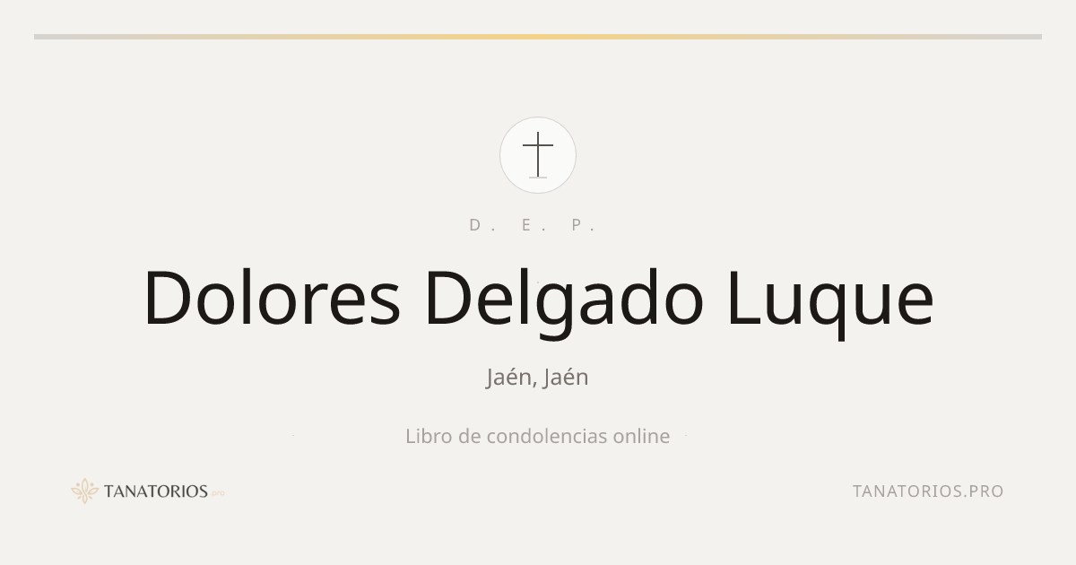 Memorial de Dolores Delgado Luque