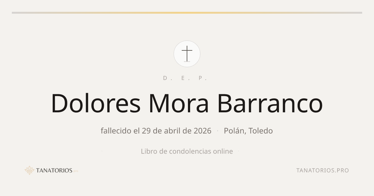 Memorial de Dolores Mora Barranco