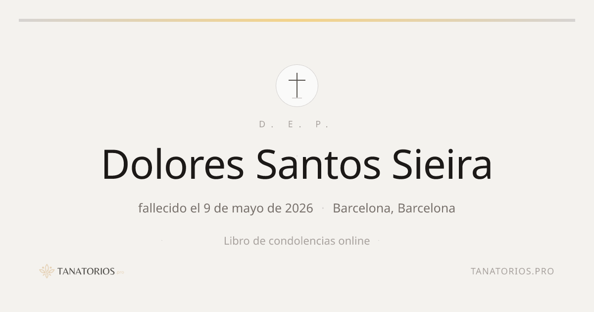 Memorial de Dolores Santos Sieira