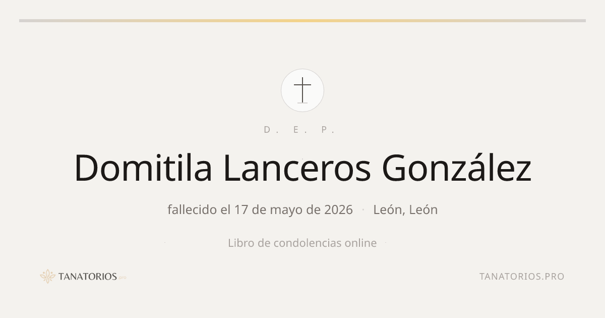 Memorial de Domitila Lanceros González