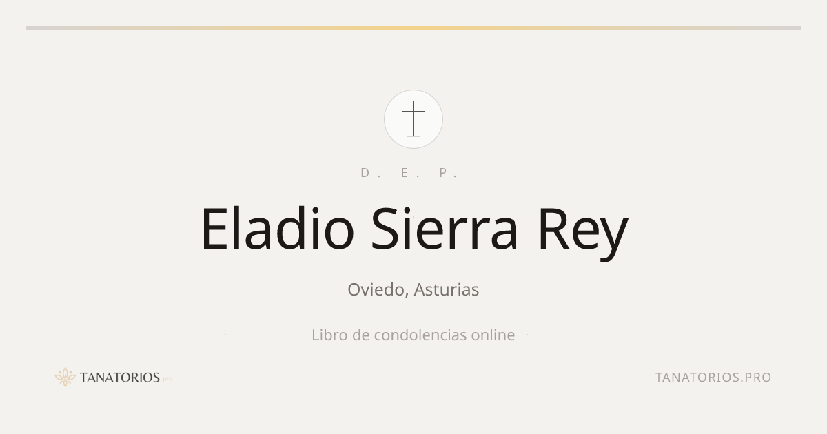 Memorial de Eladio Sierra Rey
