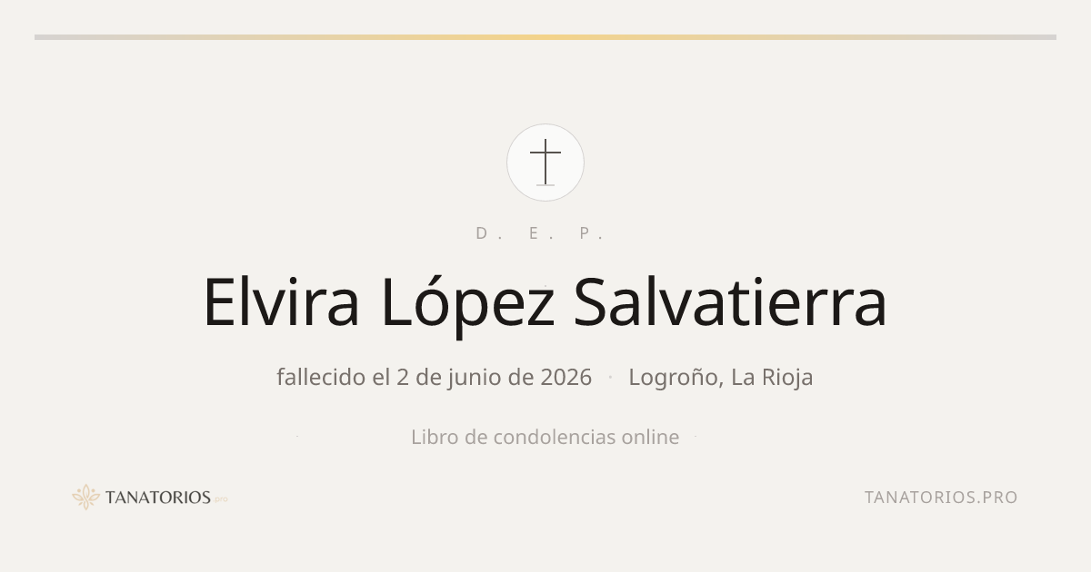 Memorial de Elvira López Salvatierra