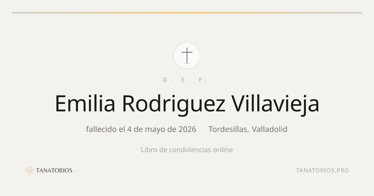 Memorial de Emilia Rodriguez Villavieja