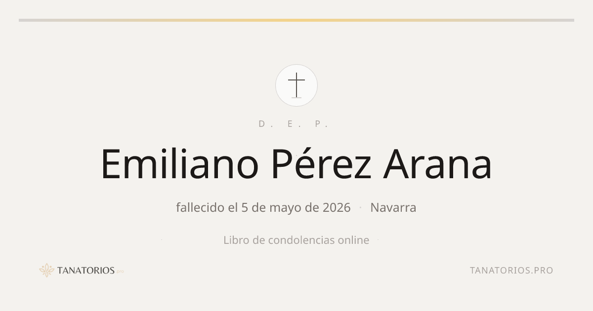 Memorial de Emiliano Pérez Arana