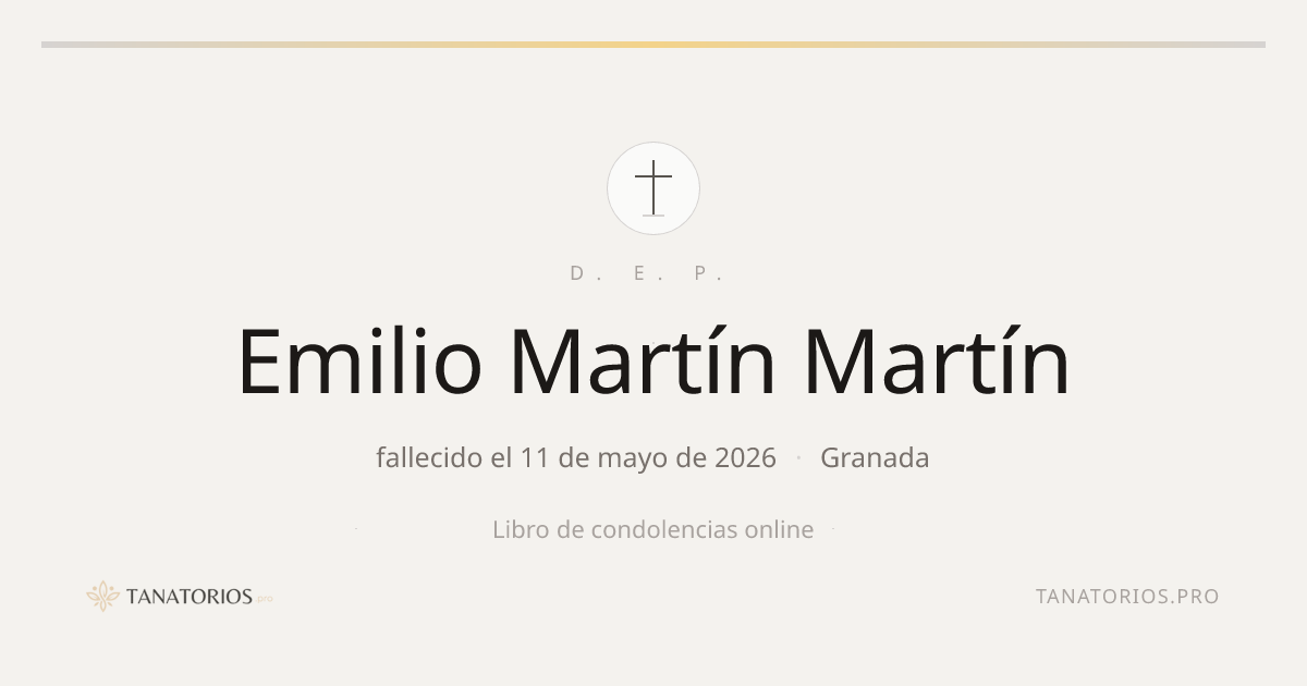 Memorial de Emilio Martín Martín