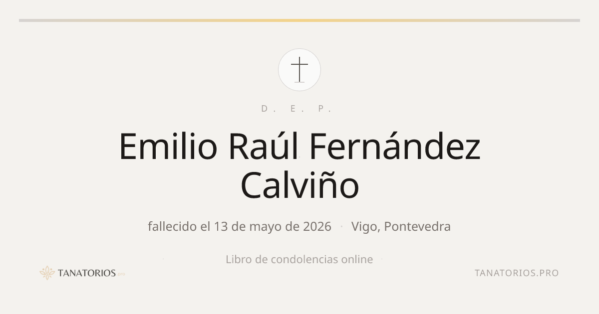 Memorial de Emilio Raúl Fernández Calviño