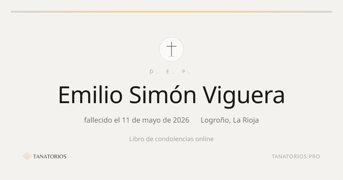 Memorial de Emilio Simón Viguera
