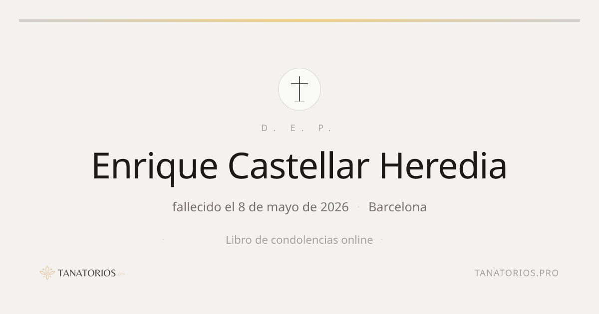 Memorial de Enrique Castellar Heredia