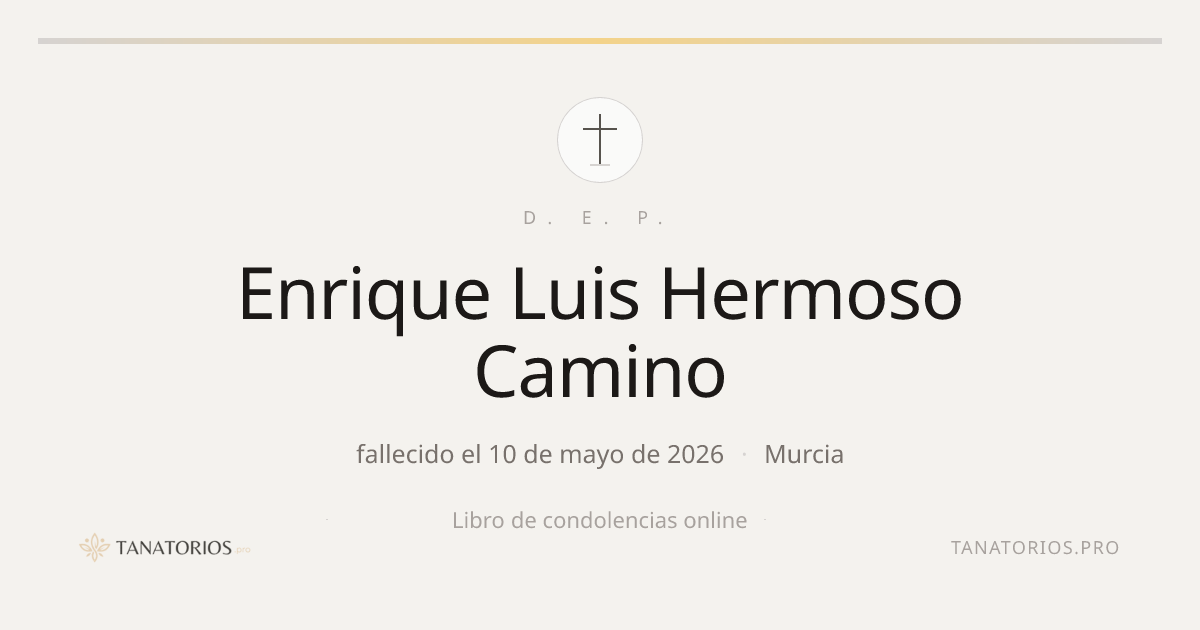 Memorial de Enrique Luis Hermoso Camino