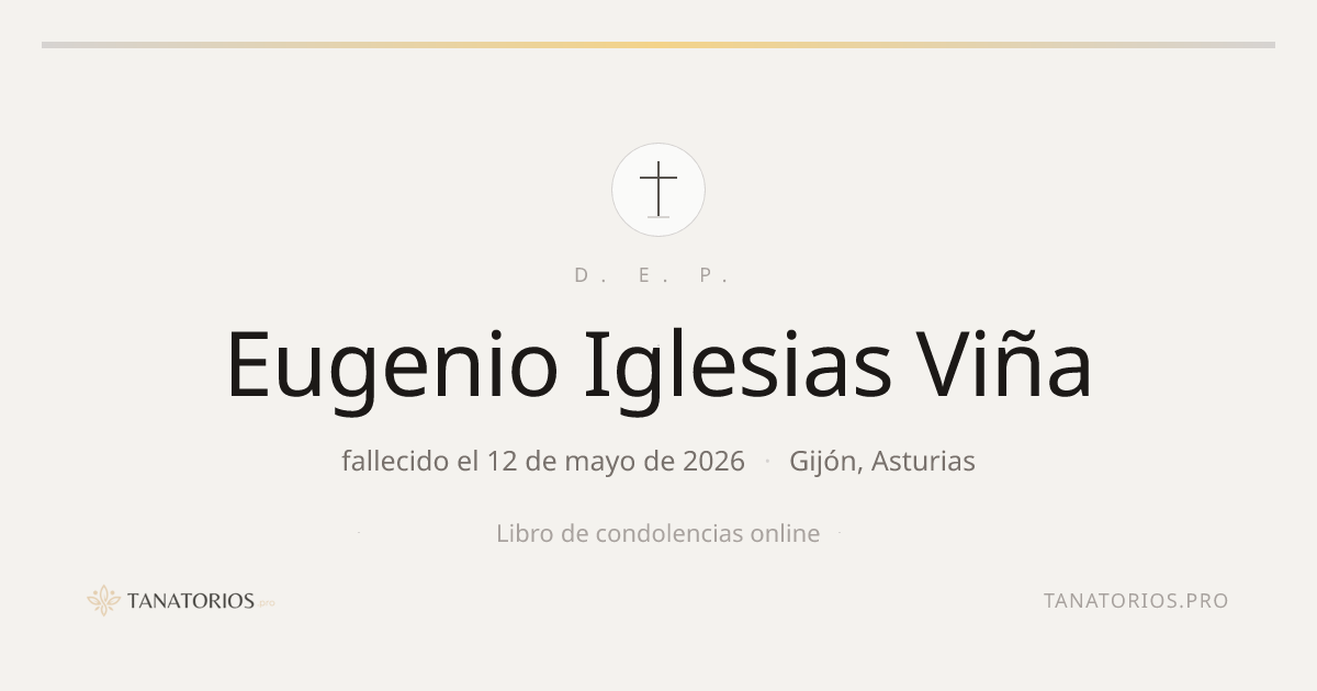 Memorial de Eugenio Iglesias Viña