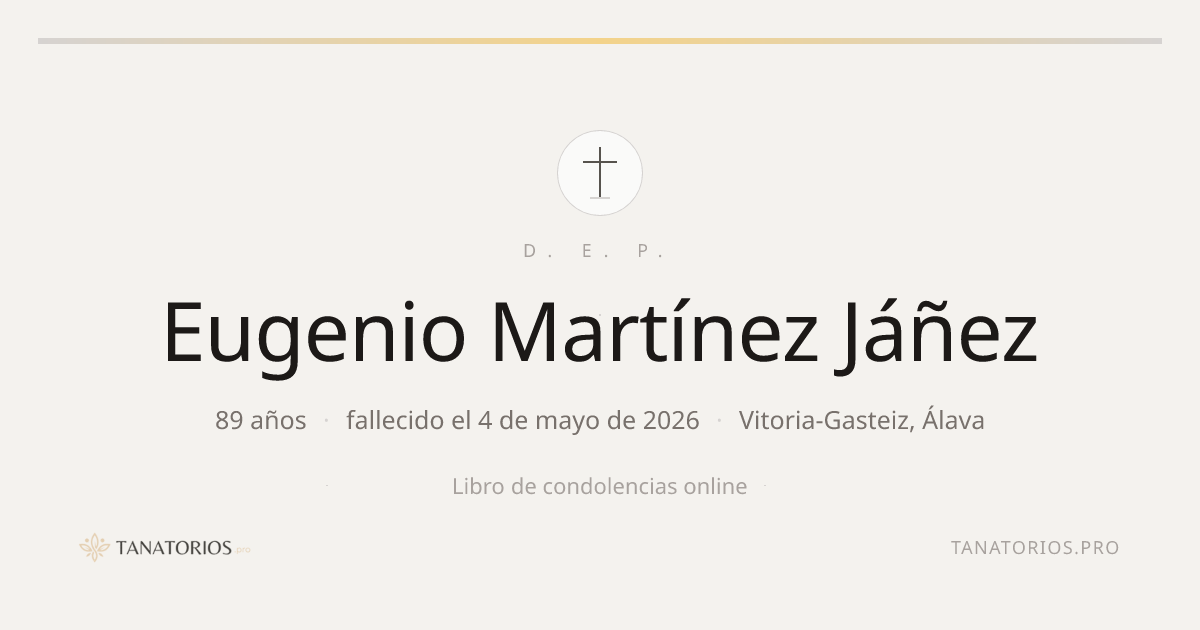 Memorial de Eugenio Martínez Jáñez