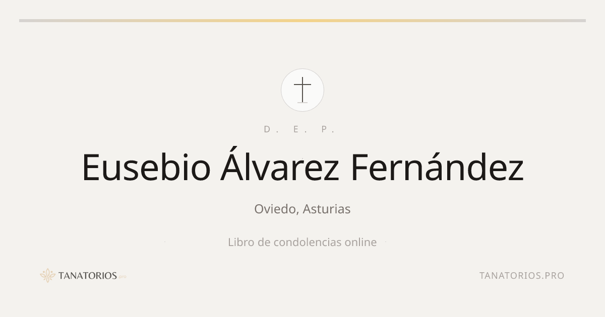 Memorial de Eusebio Álvarez Fernández