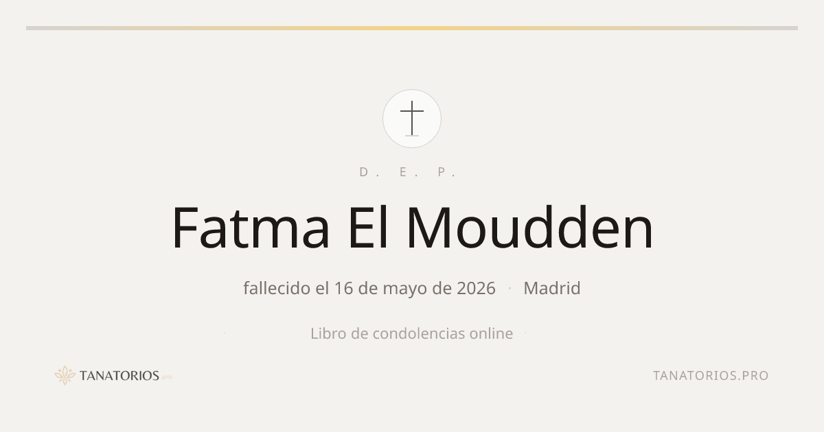 Memorial de Fatma El Moudden