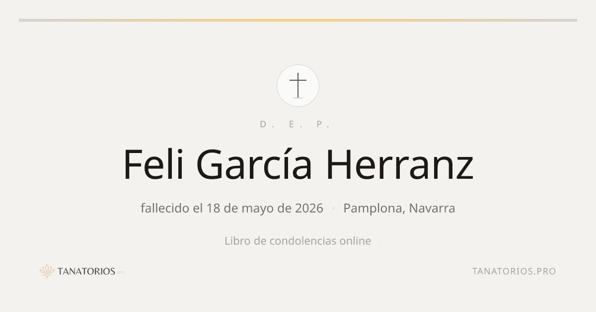 Memorial de Feli García Herranz