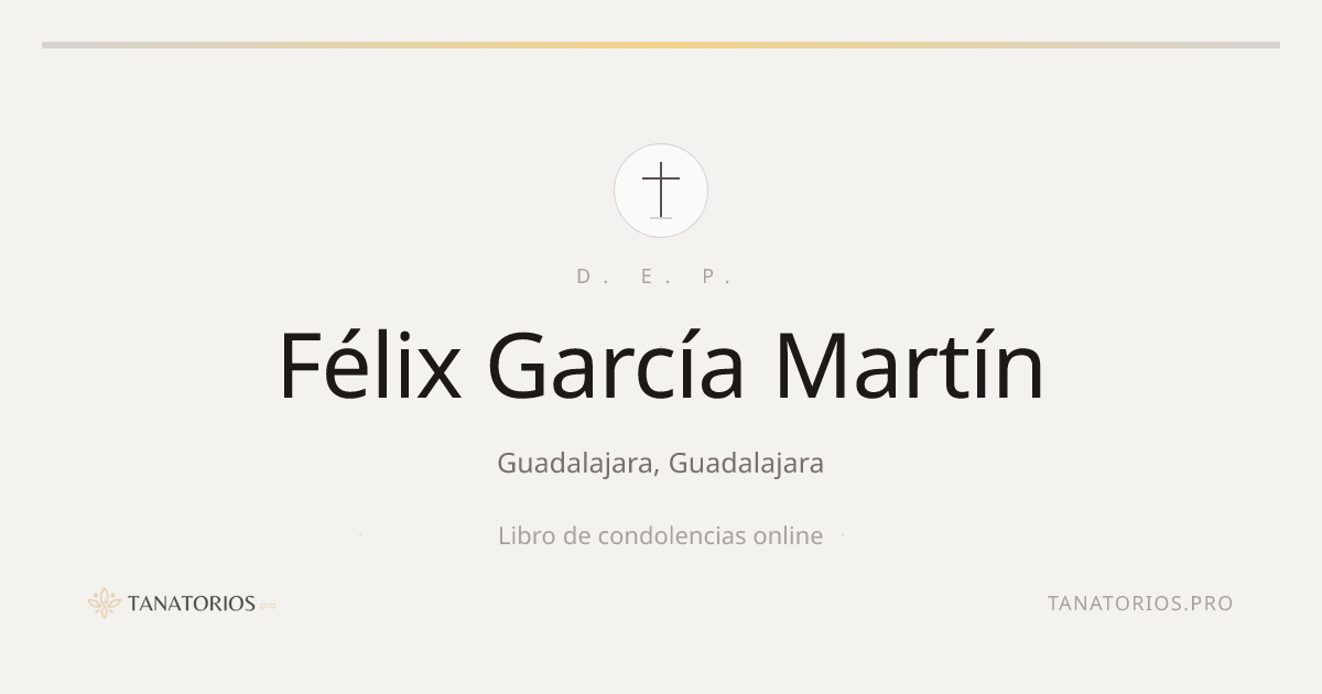 Memorial de Félix García Martín