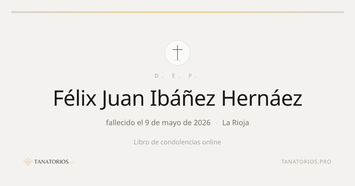 Memorial de Félix Juan Ibáñez Hernáez