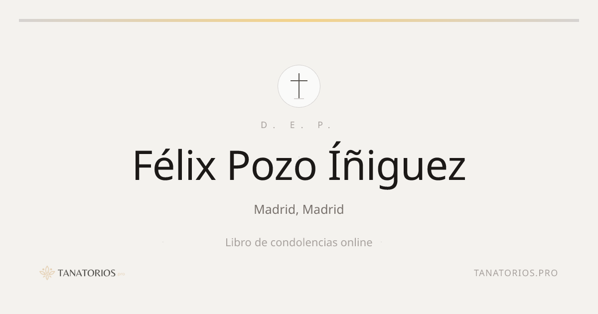 Memorial de Félix Pozo Íñiguez