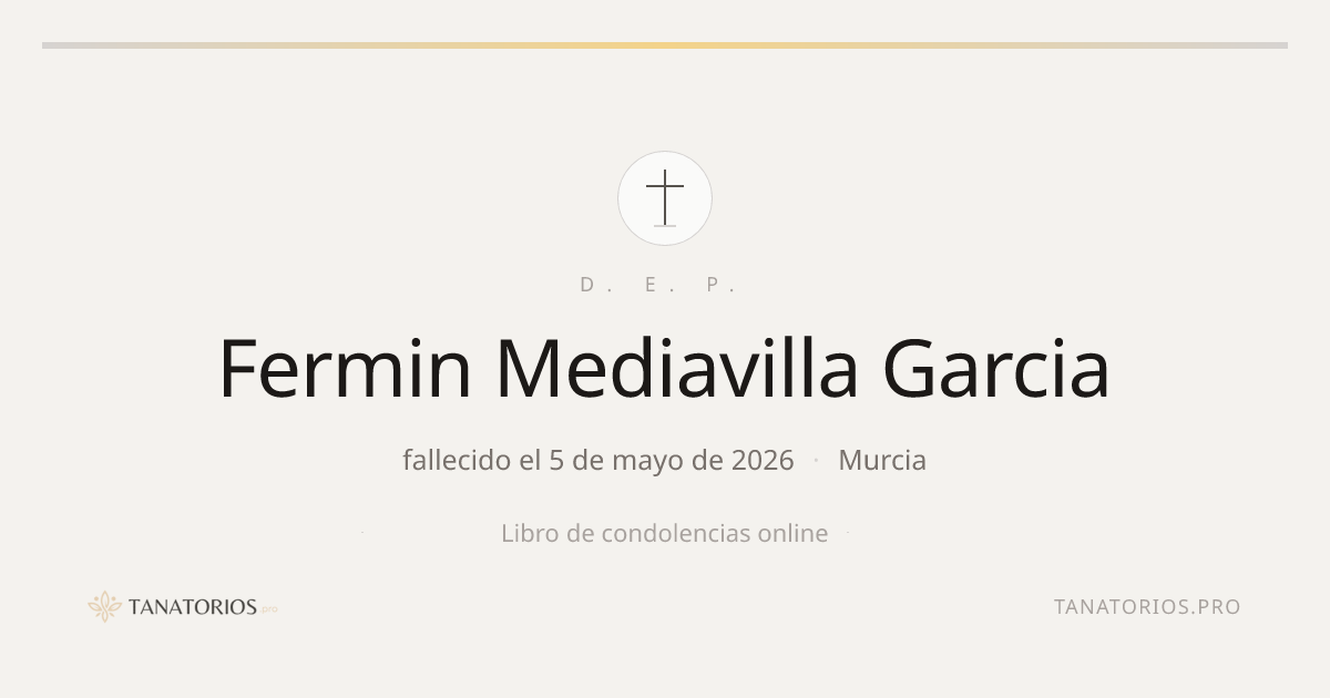 Memorial de Fermin Mediavilla Garcia