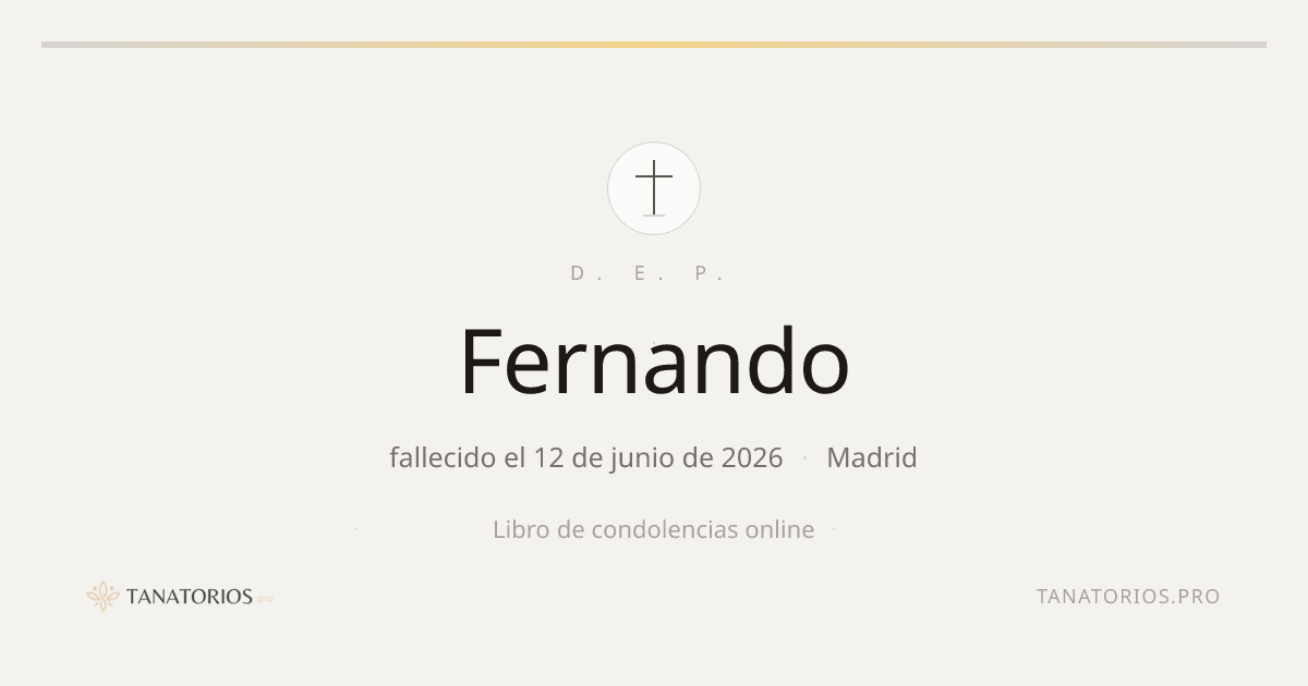 Memorial de Fernando