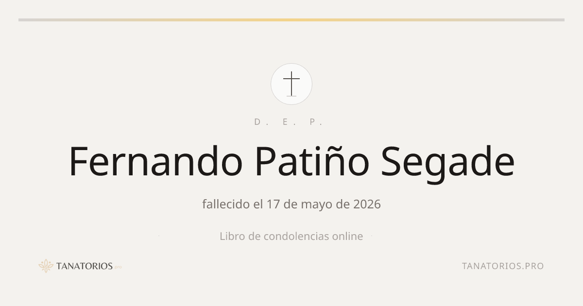Memorial de Fernando Patiño Segade