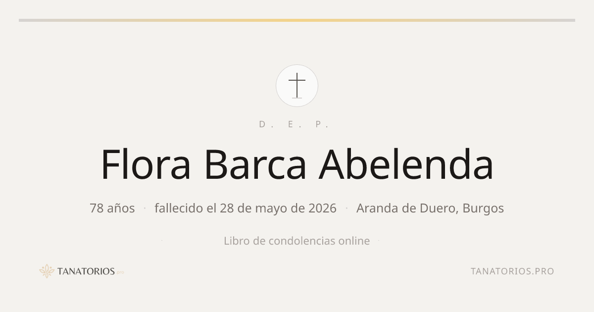 Memorial de Flora Barca Abelenda