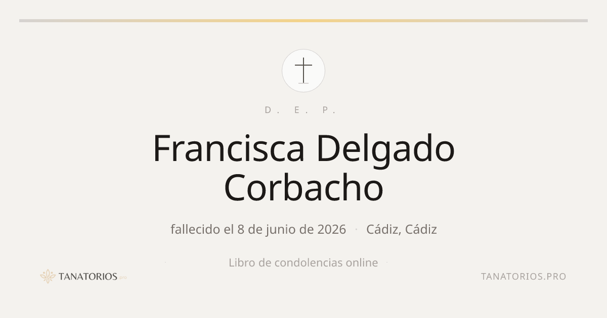 Memorial de Francisca Delgado Corbacho