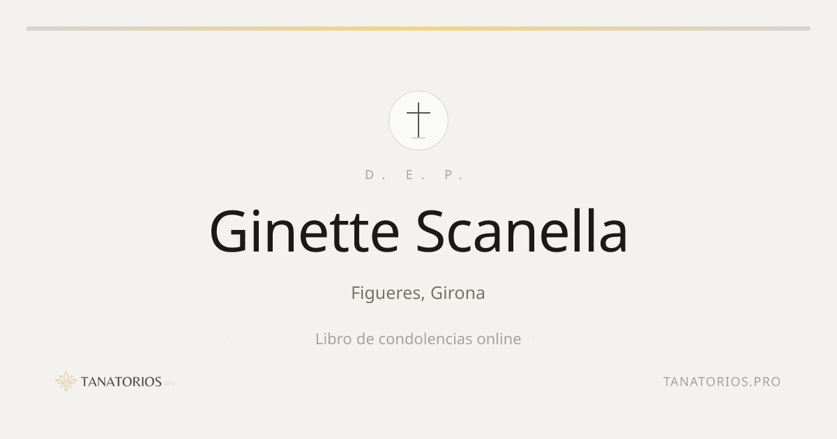 Memorial de Ginette Scanella