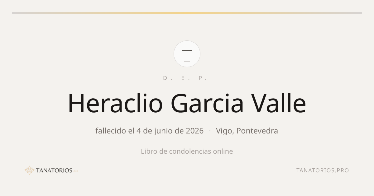 Memorial de Heraclio Garcia Valle