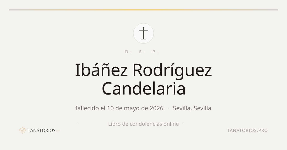 Memorial de Ibáñez Rodríguez Candelaria