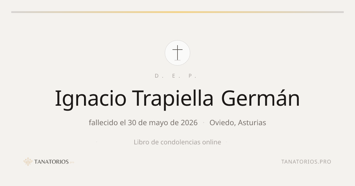 Memorial de Ignacio Trapiella Germán