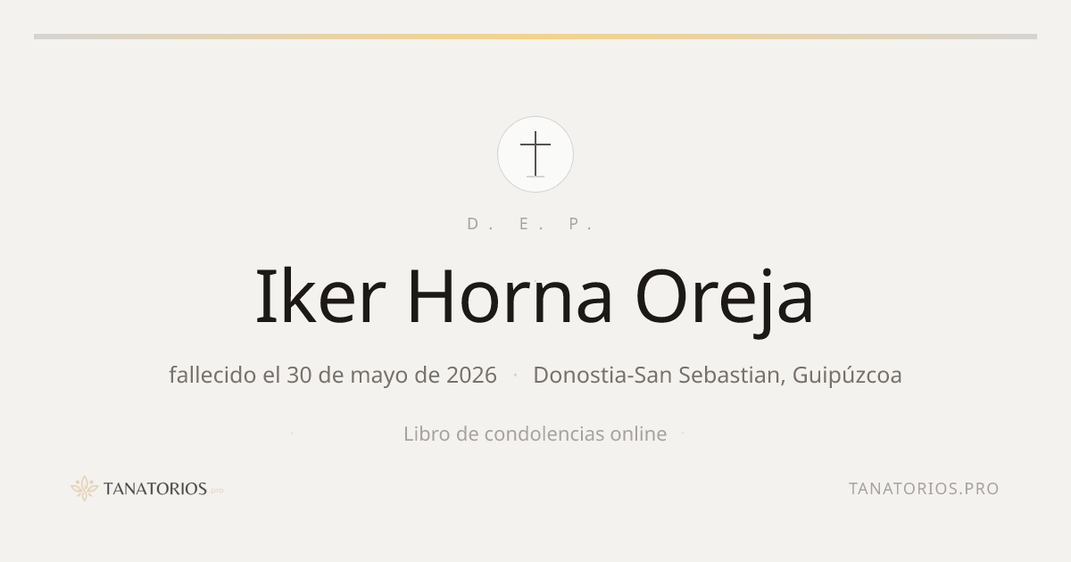 Memorial de Iker Horna Oreja