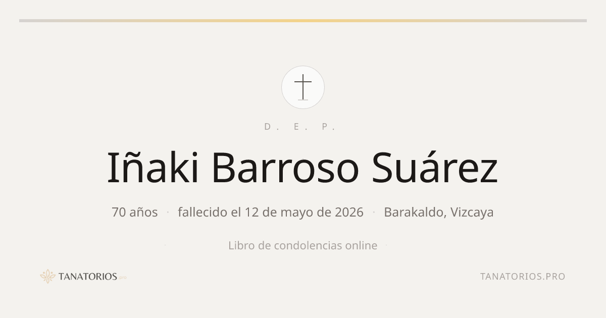 Memorial de Iñaki Barroso Suárez
