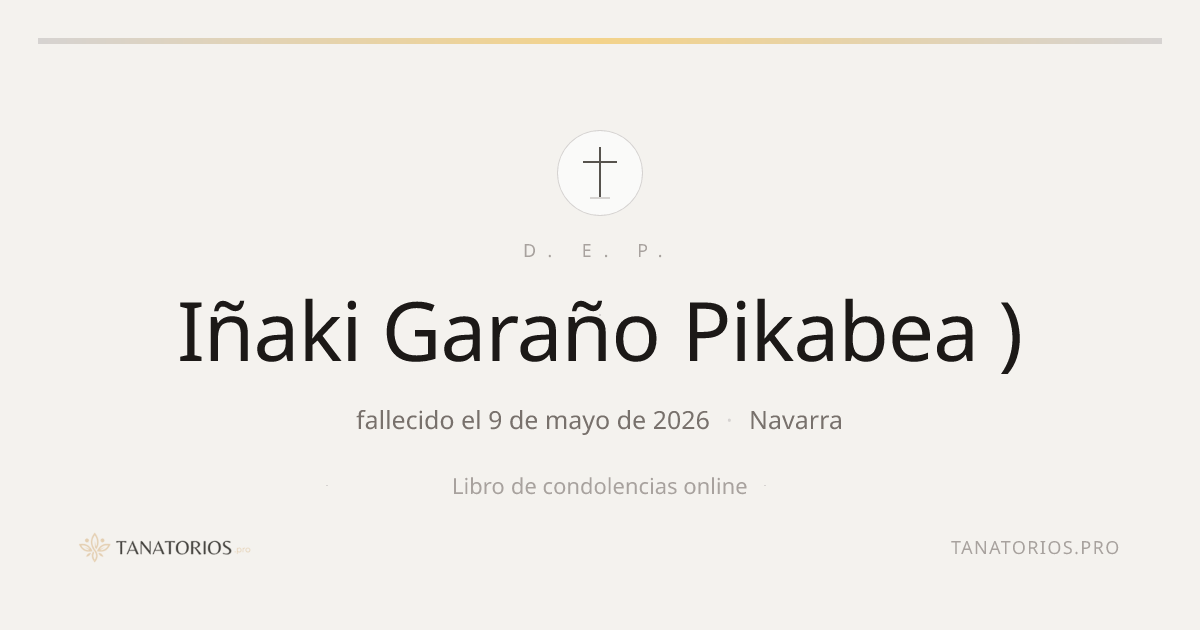 Memorial de Iñaki Garaño Pikabea )