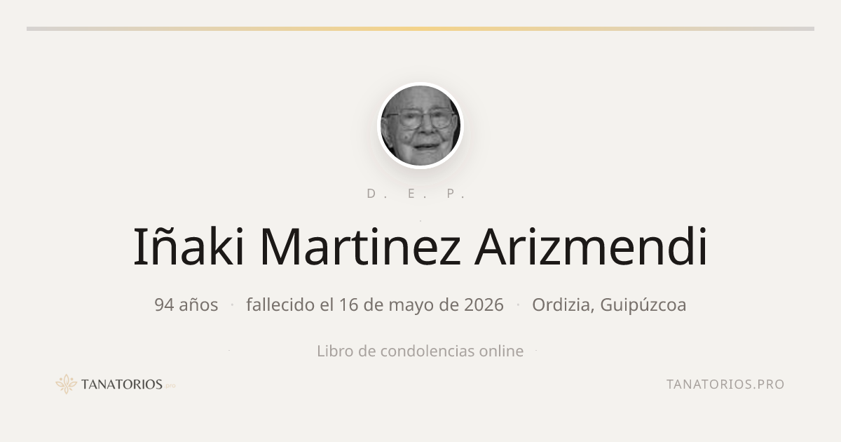 Memorial de Iñaki Martinez Arizmendi