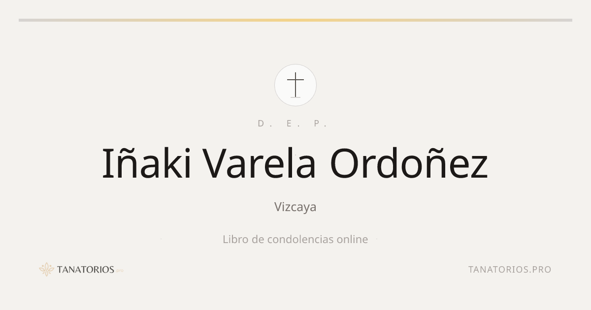 Memorial de Iñaki Varela Ordoñez