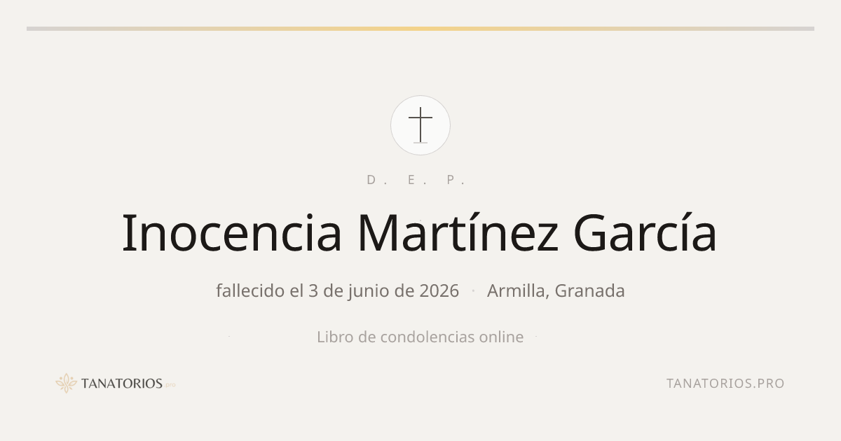 Memorial de Inocencia Martínez García