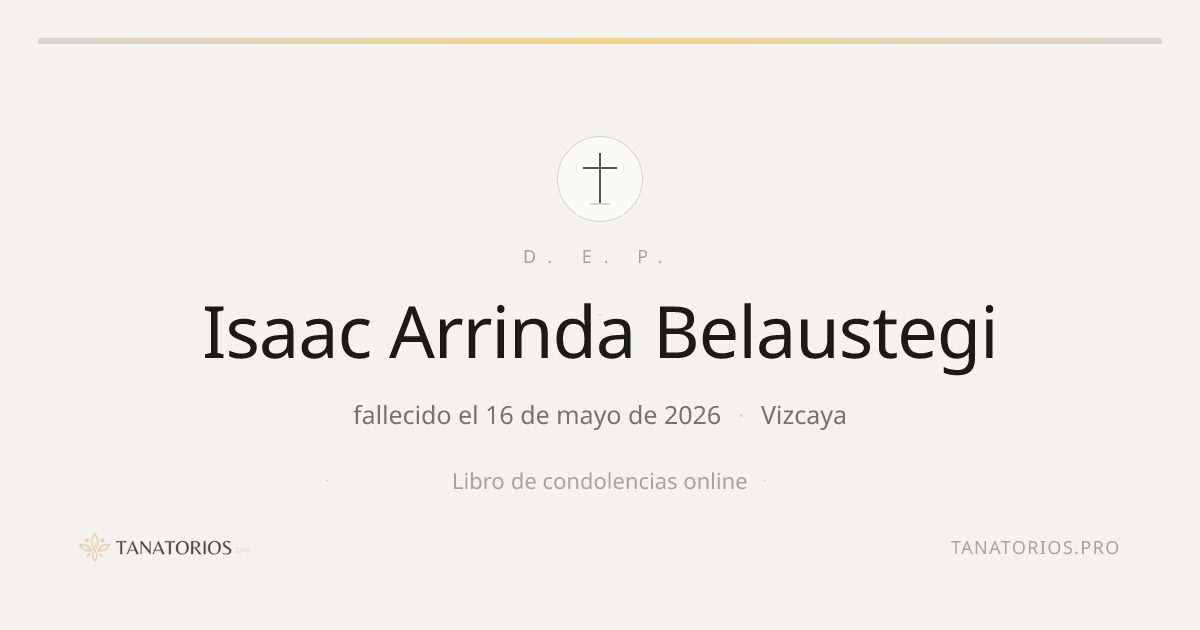 Memorial de Isaac Arrinda Belaustegi