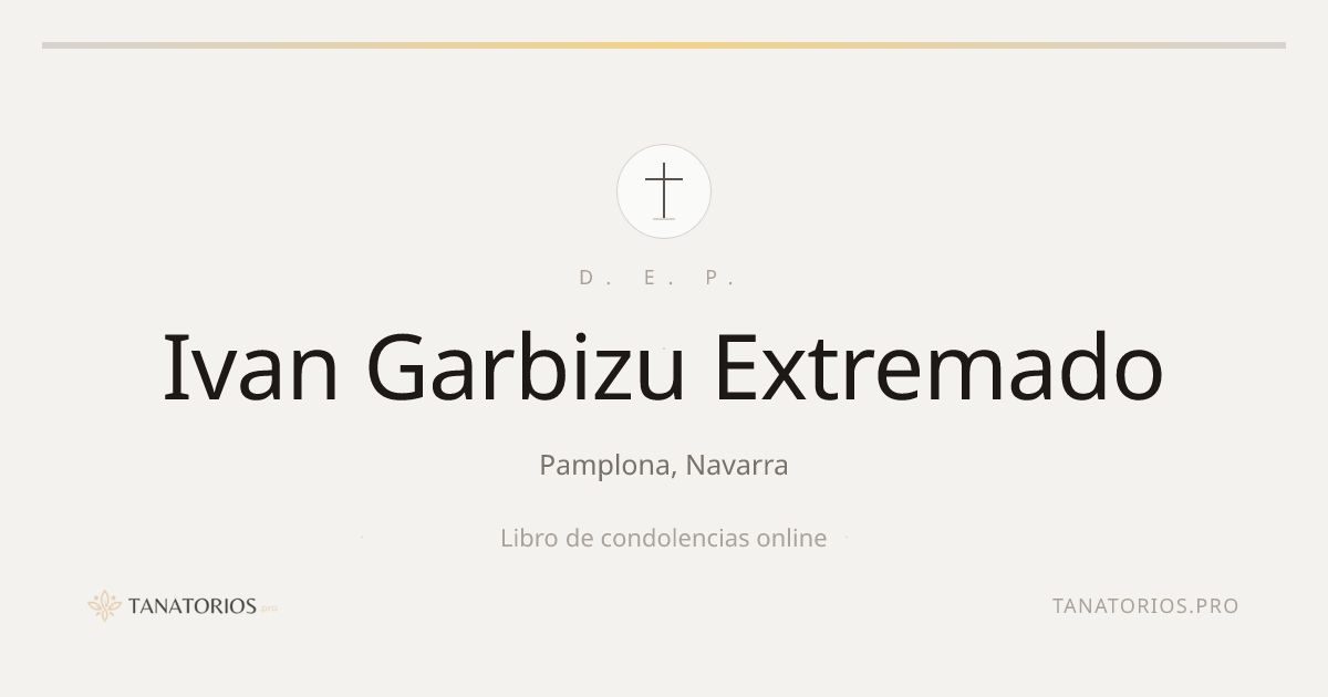 Memorial de Ivan Garbizu Extremado