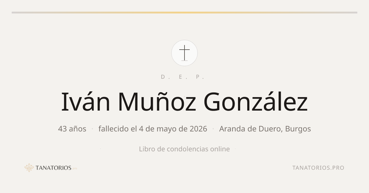 Memorial de Iván Muñoz González