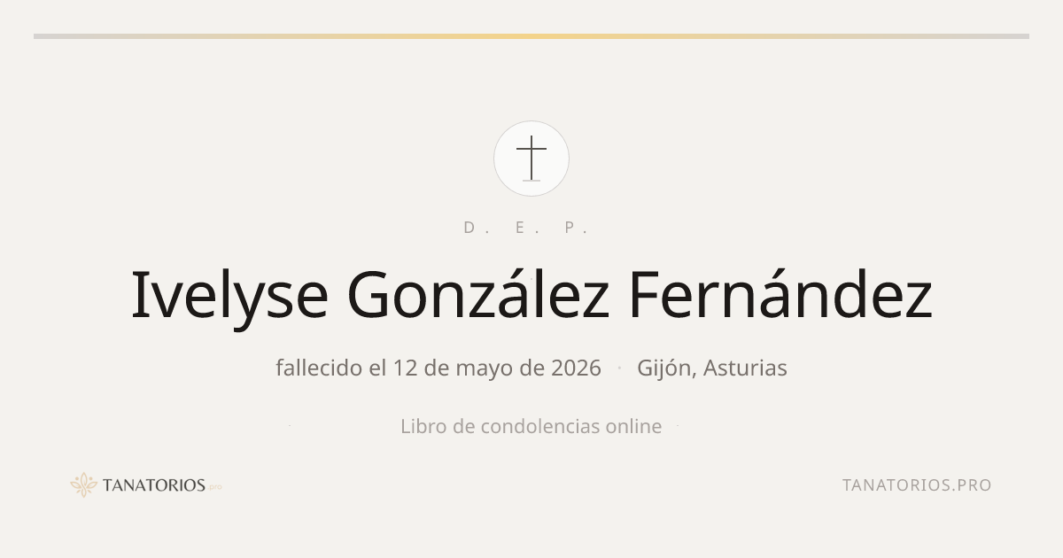 Memorial de Ivelyse González Fernández