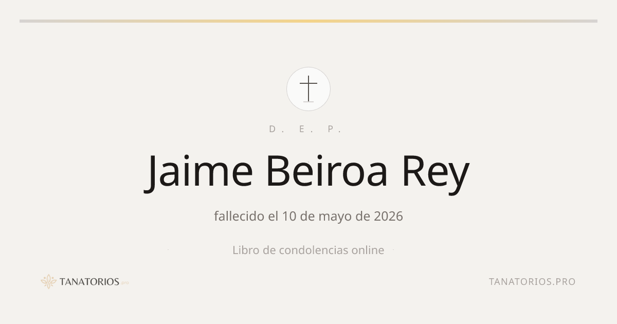 Memorial de Jaime Beiroa Rey