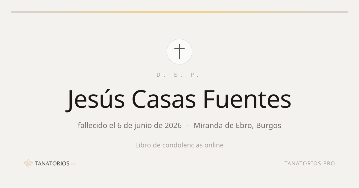 Memorial de Jesús Casas Fuentes