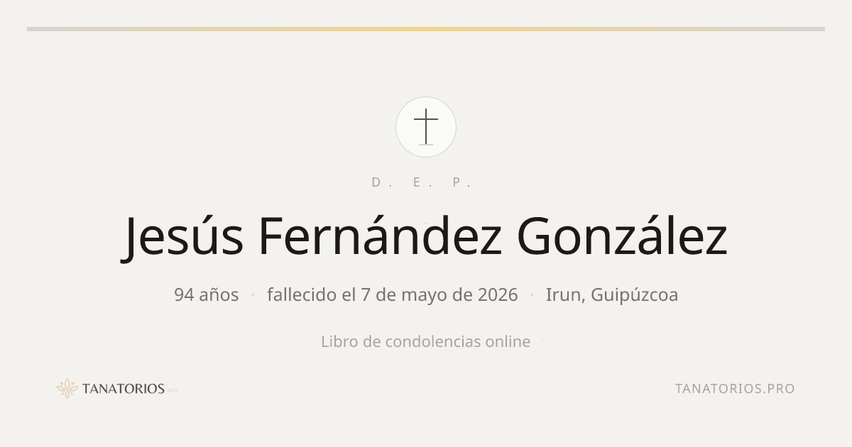 Memorial de Jesús Fernández González