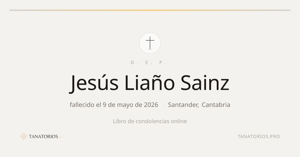 Memorial de Jesús Liaño Sainz