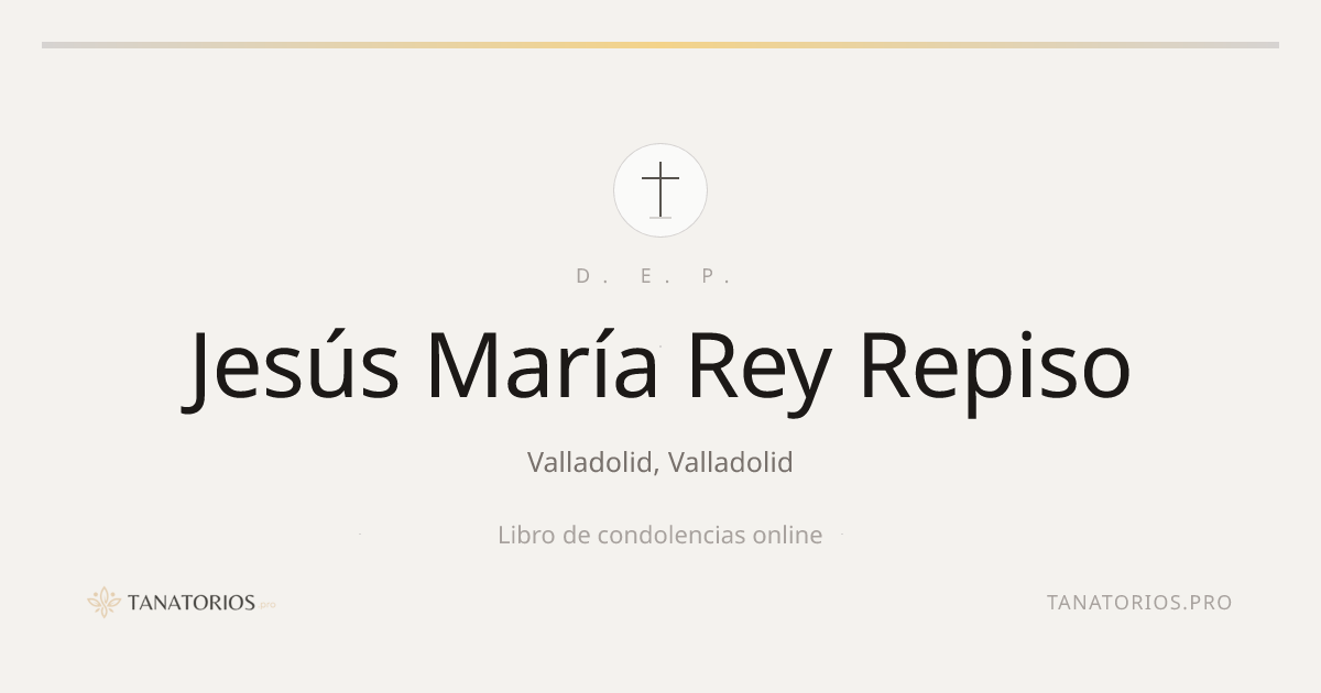 Memorial de Jesús María Rey Repiso