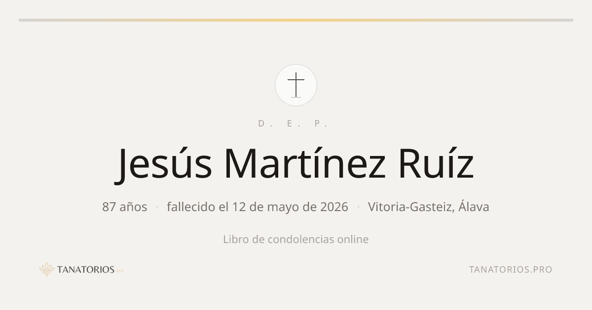 Memorial de Jesús Martínez Ruíz